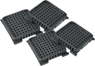 Produktbild von vhbw 4x Filter kompatibel mit Liebherr IRBd 4150-20A, IRBd 4151-20A, IRBd 4171-20A, IRBd 4520-20A, IRBd 4121-20A Kühlschrank - Aktivkohlefilter