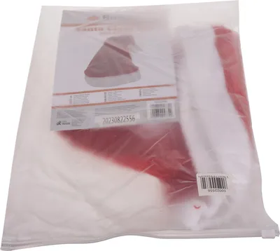 Obrázok produktu pre Santa klobúk s bobble Santa klobúk pre teenagerov dospelých plyšový Otec Vianoc prestrojenie 22556