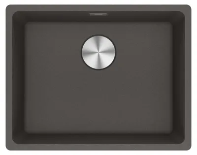 Produktbild von Franke Maris MRG 110-52 Einbauspüle Schiefergrau Fragranite für Unterschränke ab 60 cm, Druckknopf - INKL.