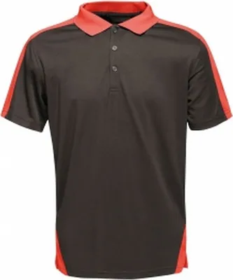 Produktbild von Regatta Professional - Poloshirt für Herren RG3573 (4XL) (Schwarz/Rot)