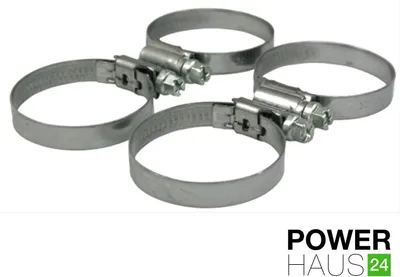 Produktbild von POWERHAUS24 - 4 Stück Edelstahl Schlauchschellen für Ø 32 - 38mm Schlauch