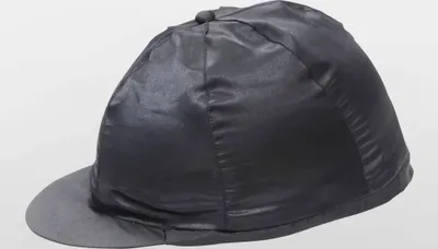 Produktbild von Hy Satin-Reithelmüberzug BZ1615 (Einheitsgröße) (Schwarz)