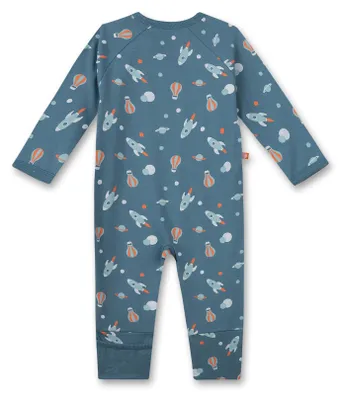 Productafbeelding van Sanetta baby slaapset, blauw | Zacht en huidvriendelijk. | Baby pyjama