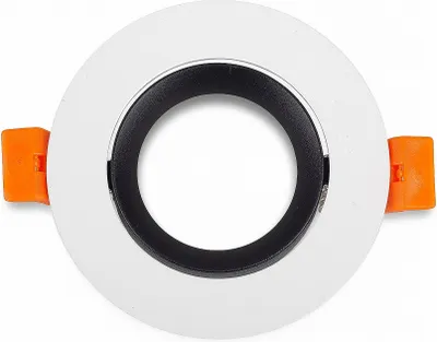 Produktbild von Deckeneinbaurahmen weiß 7506 Ø 75mm