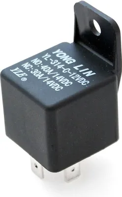 Produktbild von KFZ Relais YL-314-C 12VDC Umschaltrelais Schaltleistung 40A/30A 5 Kontakte 6,3mm