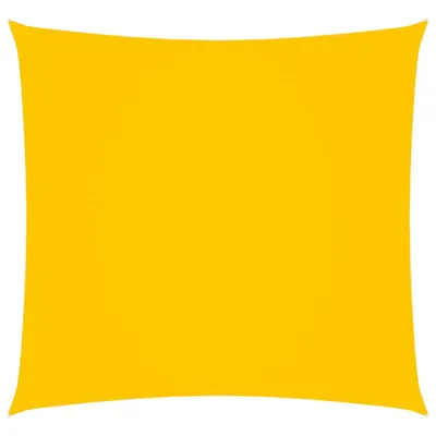 Image de vidaXL Voile d'ombrage Oxford Tissu Carré 2,5x2,5 m Jaune
