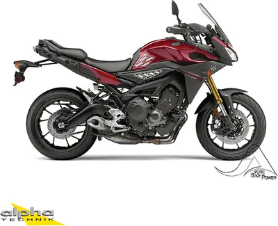 Produktbild von Stompgrip schwarz, für Triumph und Yamaha Modelle Speed Triple 1050 S NN01 MT09 Tracer RN29