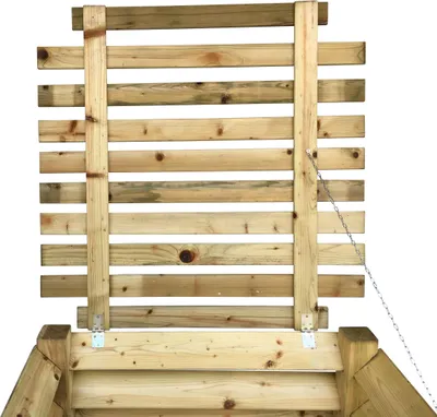 Produktbild von stabiler Deckel für Holz-Komposter 100x100 cm