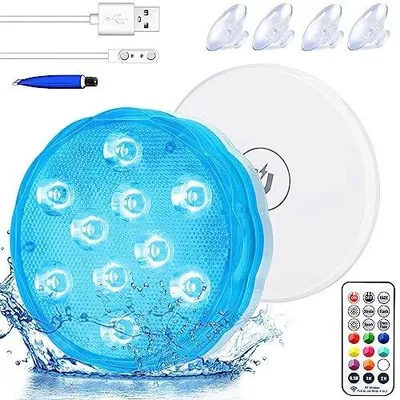 Zdjęcie produktu dla Oświetlenie podwodne basenowe IP68 LED do stawu wodoodporne