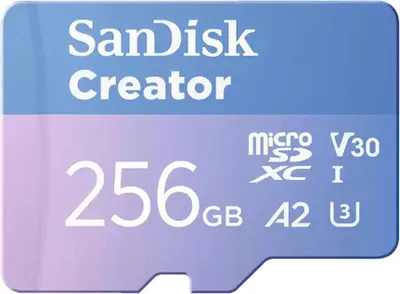Immagine prodotto di SanDisk Creator 256 GB MicroSDXC UHS-I Classe 10