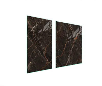 Produktbild von Glasschutzplatte Für Herd 90X52 Marmor