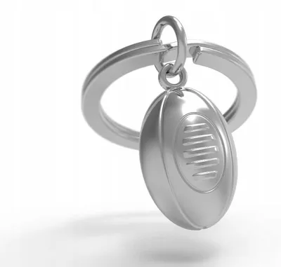 Produktbild von Metalmorphose Schlüsselanhänger Rugby Ball Geschenk für Fans