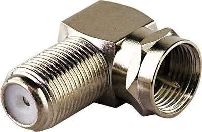 Produktbild von Schwaiger WAD8321 531, F-Typ, Männlich, Weiblich, 90°, Silber, Metall