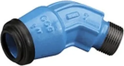 Produktbild von Hawle Austria Winkel, Iso K 6411, 1", 45°, AD 32 mm, 1 Stk.