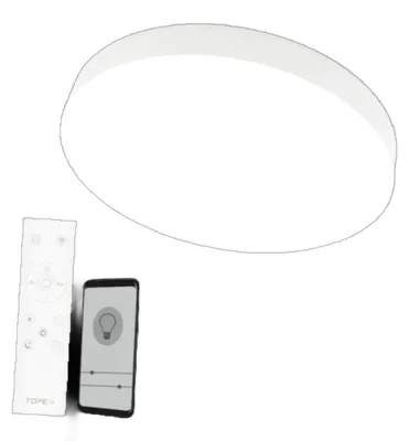 Immagine prodotto di Lampada da soffitto Boston 2x36W D45RC LED bianca
