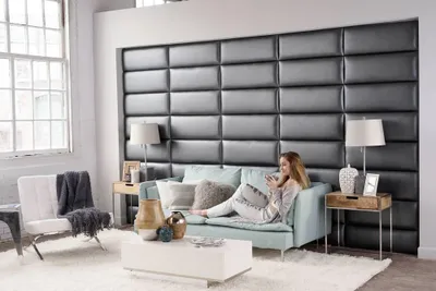 Obrázok produktu pre Obkladové panely Chesterfield, obklad steny, panelové obklady, čalúnené panely, rozmery 60x30 cm