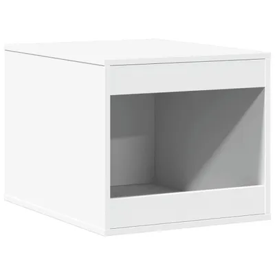 Produktbild von vidaXL Katzenklo Weiß 47x59x42 cm Holzwerkstoff