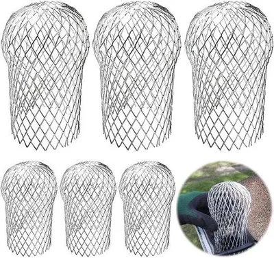 Productafbeelding van 6 Stuks Dakgootbescherming Bladbeschermers Rooster voor Regenpijpen