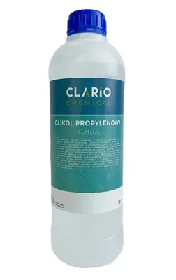 Zdjęcie produktu dla Glikol propylenowy Clario Chemical Super jakość 1kg, 1000g