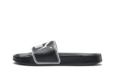 Produktbild von PUMA Leadcat Slide, Männlich, Erwachsener, Schwarz, Weiß, Abbildung, Leder