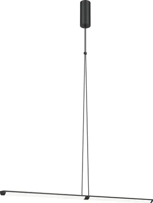 Zdjęcie produktu dla Żyrandol LED SUPERSYMMETRY czarno-biały 18W Neutralna biel 850lm aluminium wym:205x4x88,6cm IP20 Maytoni