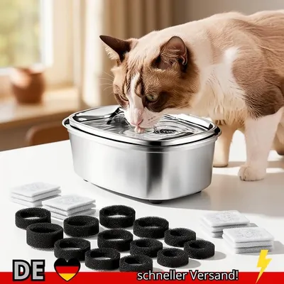 Produktbild von Katzenbrunnen Filter Aktivkohle Schwamm 12/15 Stk.