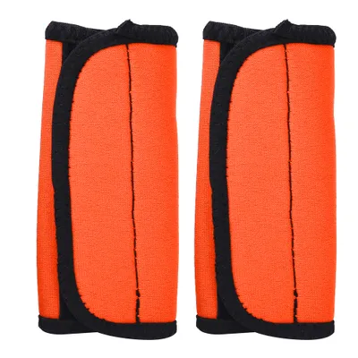 Produktbild von 2 Stück Neopren-Paddelgriffe, rutschfest, komfortabel, weich, Kajak- und Kanupaddelzubehör (Orange)