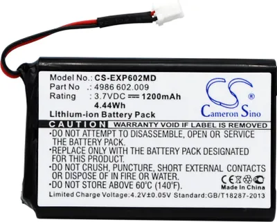 Obrázok produktu pre TECHTEK Batéria kompatibilná s [Eppendorf] E3, E3x, Multipette E3, Multipette E3x, Repeater E3, Repeater E3x, Repeater Stream Xstream, Stream, Xstr