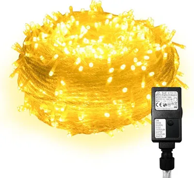 Obrázok produktu pre Jayseuw 20M 200 LED rozprávkové svetlá teplá biela 8 svetelných režimov rozprávkové svetlá strana záhrada vnútorná dekorácia vianočné svetlá