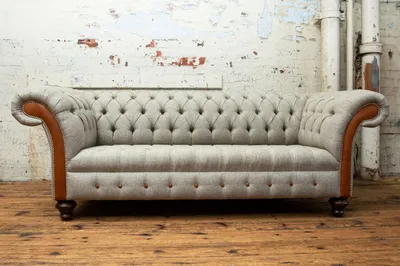 Produktbild von Chesterfield 3 Sitzers Klassische Luxus Barock Rokoko Couch Sofa Textil Couch