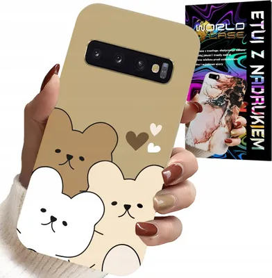 Image de Étui Pour Samsung Galaxy S10 Plus - Nounours, Nounours Design Pour Les Plus Jeunes Enfants