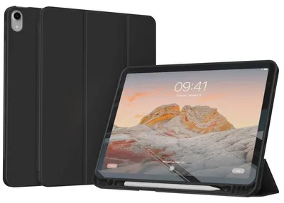 Imagen del producto de Funda Smart de Silicona tipo Libro para Apple iPad Air 11 pulgada (2026) M4 / (2025) M3 / (2024) M2 / Air 5 (2022) / Air 4 (2020) -