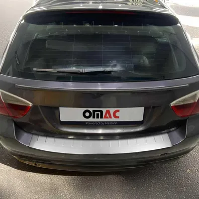 Immagine prodotto di Protezione paraurti per BMW Serie 3 E90 E91 Touring 2008-12 in acciaio inox cromato