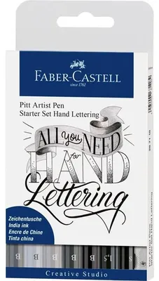 Produktbild von Faber-Castell 8800504, Schwarz, Grau, Schwarz, Grau, 0,3 mm, Tinte auf Pigmentbasis, Beide Geschlechter, 8 Stück(e)