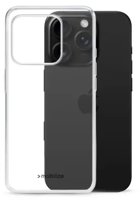 Produktbild von Mobilize TPU Back Cover Transparent Apple iPhone 16 Pro