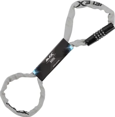 Produktbild von Einheitsgröße|JELEX Dr.Security Fahrradschloss grau