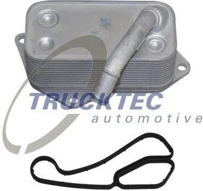 Produktbild von TRUCKTEC AUTOMOTIVE 08.18.011 Ölkühler Motoröl für BMW 3 Touring (E91) 3 Limousine (E90) 5 Touring (F11) 1 Schrägheck (E87) 5 Limousine (E60)