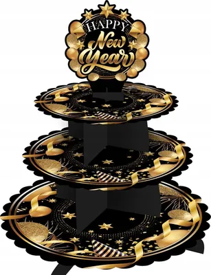 Immagine prodotto di Halloween Cake Stand 3 Tiers Party Decoration Scary Pumpkin Skull Designs Ghostly Atmosphere Spooky Look, Colore: Nero