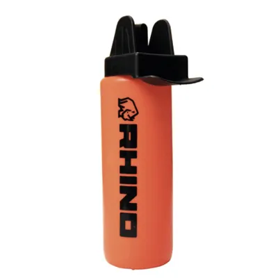 Produktbild von Rhino - Wasserflasche "Pro" RD2055 (Einheitsgröße) (Orange/Schwarz)