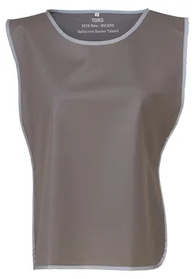 Productafbeelding van Yoko - Reflecterende borstplaat voor heren/dames, uniseks model LT5868 (maat S-M) (grijs)