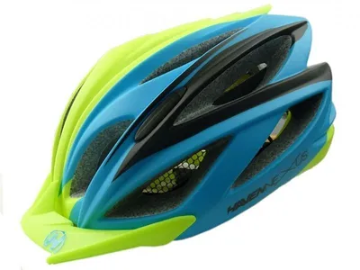 Obrázek produktu pro Cyklistická přilba HAVEN - NEXUS - modrá/zelená (57-61 cm)