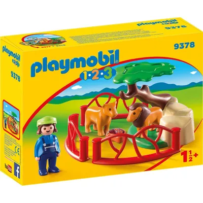 Produktbild von PLAYMOBIL 9378 Löwengehege