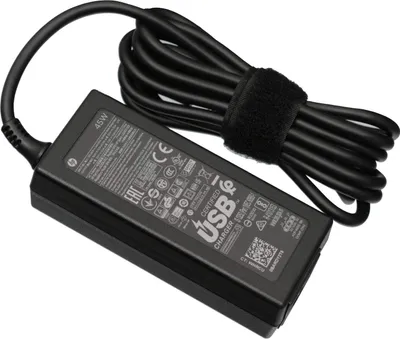 Produktbild von HP Adapter 45 W USB-C 1,8 M 3-polig, L43407-001BU