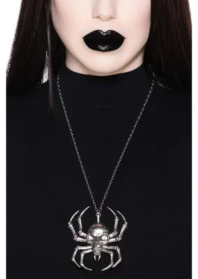 Produktbild von Killstar Halskette - Deadly Pendant Silver