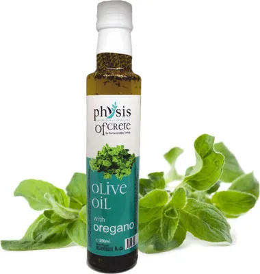 Produktbild von Physis of Crete Natives Olivenöl Extra mit Oregano 250 ml