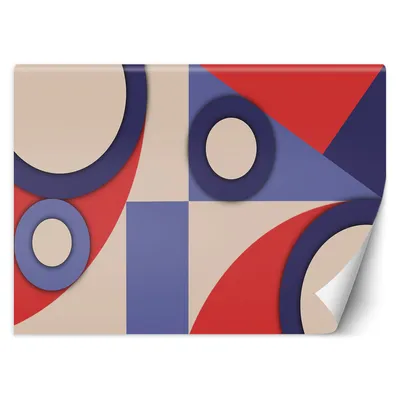 Produktbild von Geometrische Abstrakt FOTOTAPETE 300x210 cm VLIES Tapete Wandtapete Wandbilder Wanddekoration Design Kinderzimmer Wohnzimmer Schlafzimmer Flur Büro Küche T-6-TF-19107-300x210