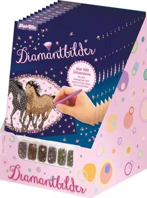 Produktbild von Diamantbilder im Display, Pferde