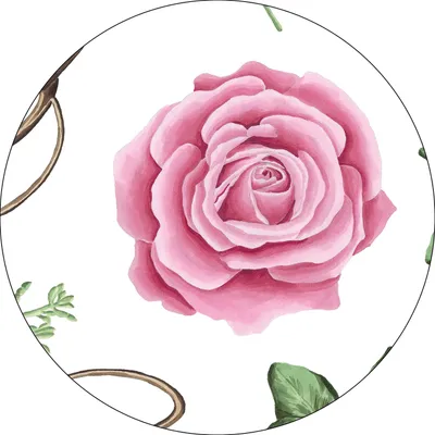 Runde Mauspad, rutschfest, 22 cm, für Büro und Zuhause