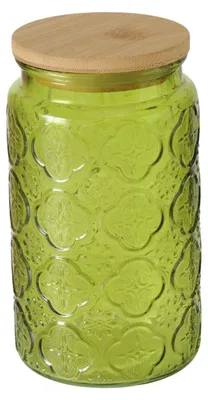 Immagine prodotto di Vaso in vetro con coperchio in bambù IMOLA, 1000 ml