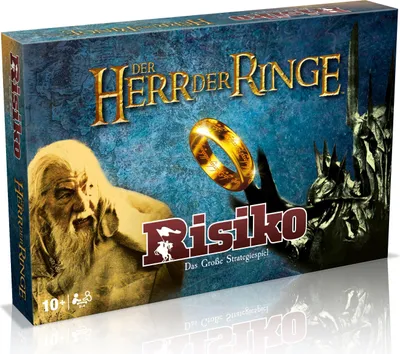 Produktbild von Risiko - Herr der Ringe (Neuauflage) Spiel Gesellschaftsspiel Brettspiel deutsch